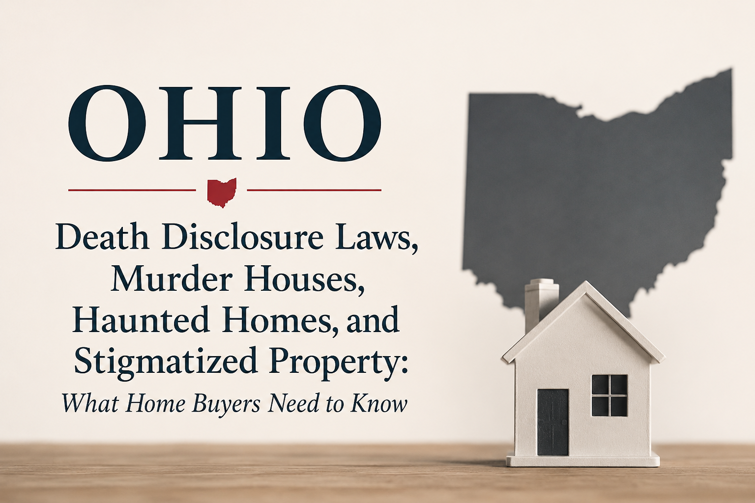 Ohio Death Disclosure Laws, Murder Houses, Haunted Homes, and Stigmatized Property: What Home Buyers Need to Know